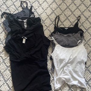 First layer nursing tank top